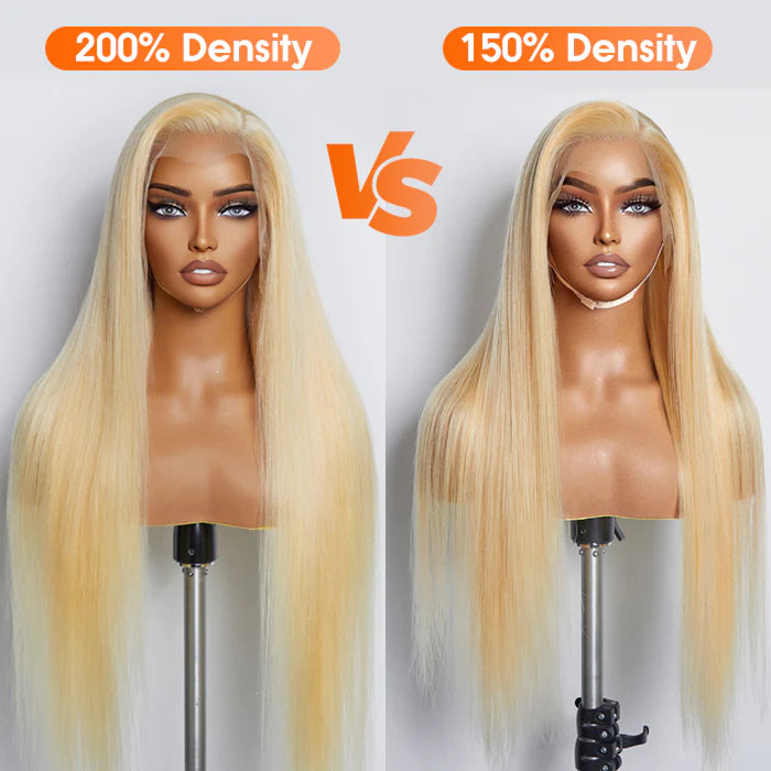 13x4 #613 Straight Lace Frontal Wig 200% Density