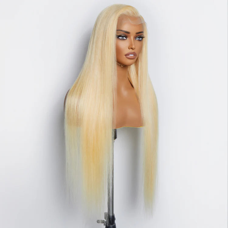 13x4 #613 Straight Lace Frontal Wig 200% Density