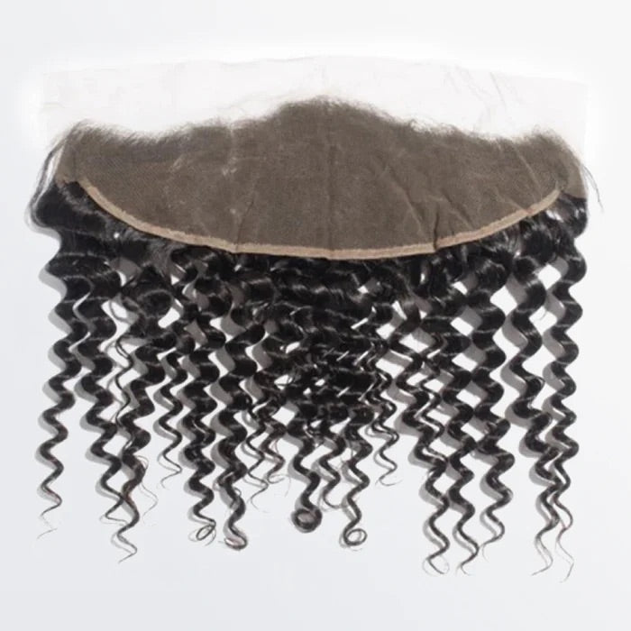 13x4 Deep Curly Free Parted Frontal