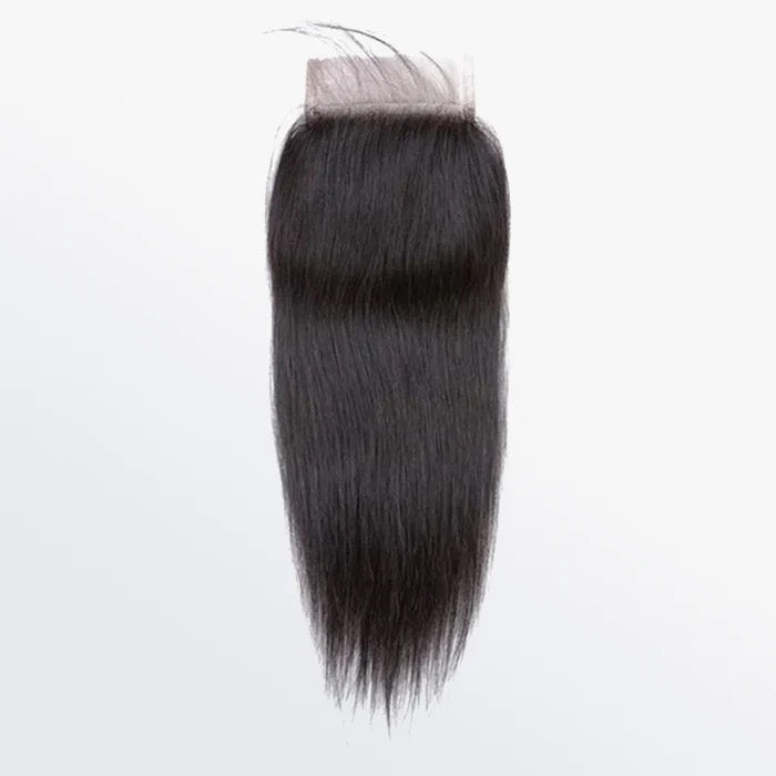 4x4 Straight HD Free Parted Lace Closure
