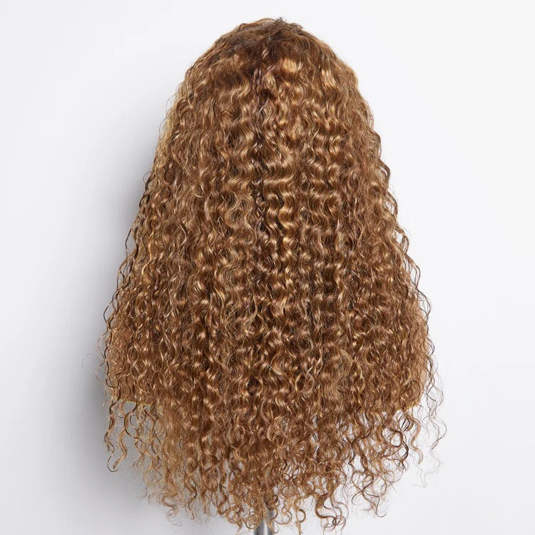 150% Density 13x4 Water wave Frontal Wig