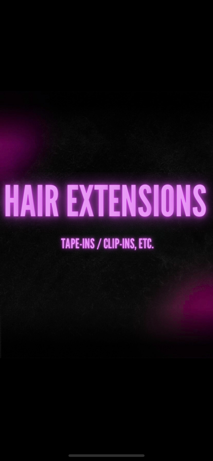 HAIR EXTENSIONS