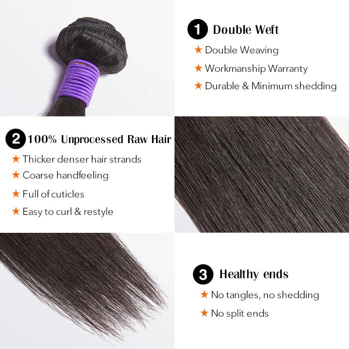 Raw Straight Bundle